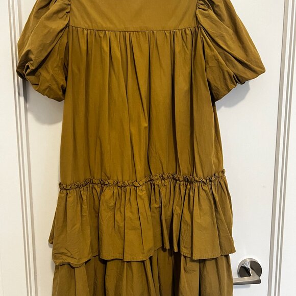 Y.A.S. Yasjanni Shirt Dress in Organic Cotton, size Medium - Picture 3 of 8